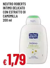 Neutro Roberts - Intimo Delicato Con Estratto Di Camomilla