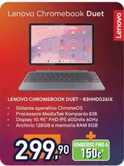 Lenovo - Chromebook Duet-83HH0026IX  