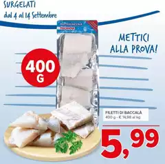 Pescanova - Filetti Di Baccala