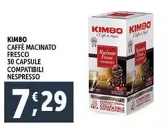 Kimbo - Caffè Macinato Fresco Compatibili Nespresso
