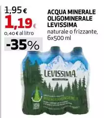 Levissima - Acqua Minerale Oligominerale