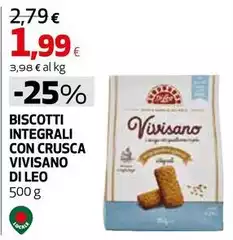 Di Leo - Biscotti Integrali Con Crusca