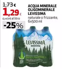 Levissima - Acqua Minerale Oligominerale