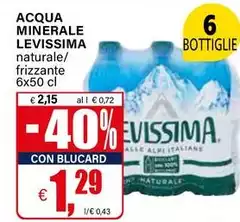 Levissima - Acqua Minerale