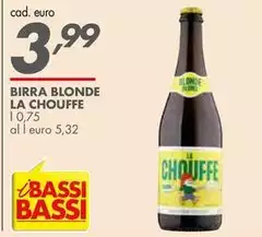 La chouffe - Birra Blonde