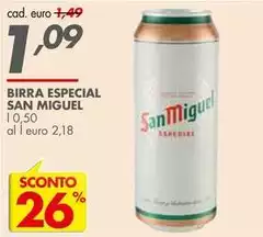 San miguel - Birra Especial