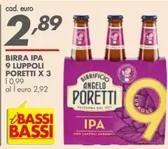 Angelo poretti - Birra Ipa 9 Luppoli