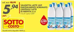 Valigetta Latte Uht Parzialmente Scremato Centrale Latte Di Brescia