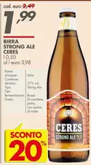 Ceres - Birra Strong Ale