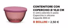 Contenitore Con Coperchio Ø 10.8 Cm