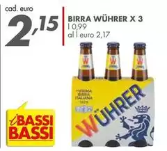 Bassi - Birra X 3