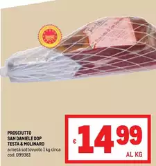 San daniele - Prosciutto San Daniele DOP