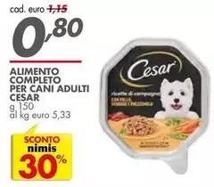Cesar - Alimento Completo Per Cani Adulti