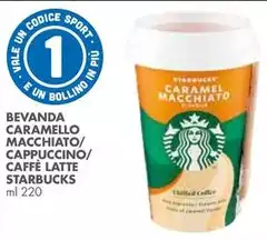 Starbucks - Bevanda Caramello Macchiato/Cappuccino/Caffe Latte