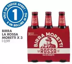 Moretti - Birra La Rossa