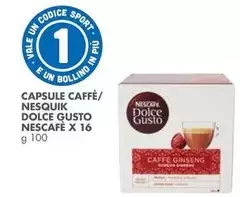 Nescafé - Capsule Caffè/Nesquik Dolce Gusto