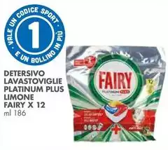 Fairy - Detersivo Lavastoviglie Platinum Plus Limone