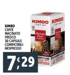 Kimbo - Caffè Macinato Fresco Compatibili Nespresso
