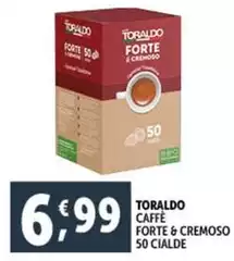 Toraldo - Caffè Forte & Cremoso 50 Cialde