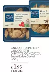 Cucina e Sapori - Gnocchi Di Patate/ Gnocchetti Di Patate Con Zucca