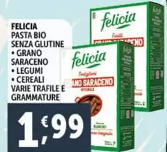 Felicia - Pasta Bio Senza Glutine