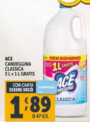 Ace - Candeggina Classica