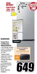 Samsung - Frigorifero Combinato RB38C600DSA