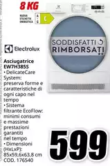 Electrolux - Asciugatrice EW7H385S