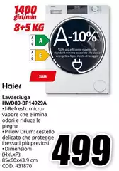 Haier - Lavasciuga HWD80-BP14929A