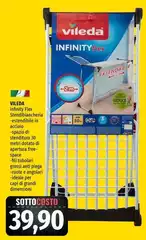 Vileda - Infinity Flex Stendibiancheria