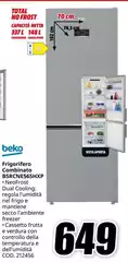 Beko - Frigorifero Combinato BSCNE5551XP
