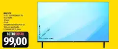 Majestic - Tvc 32" F/320 Smart Tv 50" Uhd