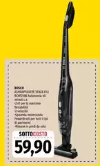 Bosch - Aspirapolvere Senza Fili Bc17f26a Adultombra 40