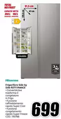 Hisense - Frigorifero Side By Side WS7111HA4CE