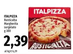 Italpizza - Rusticalta Margherita Surgelato