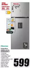 Hisense - Frigorifero Doppia Porta RT600NAWC2