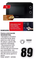 Samsung - Forno A Microonde MSM20A3100AL