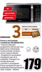 Samsung - Forno A Microonde Combinato MC28H5015AS