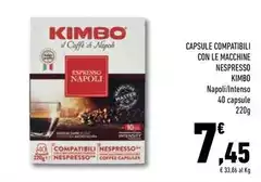 Kimbo - Capsule Compatibili Con Le Macchine Nespresso