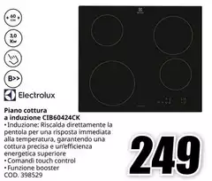 Electrolux - Piano Cottura A Induzione CIB60424CK