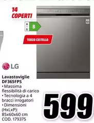 LG - F365FPS Lavastoviglie Df365