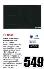 Bosch - Piano A Induzione Combinduction PVS331HBIE