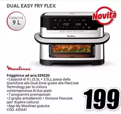 Moulinex - Friggitrice Ad Aria E2922D