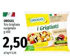 Orogel - Tris Grigliato Surgelato