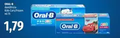 Oral b - Dentifricio Kids Cars