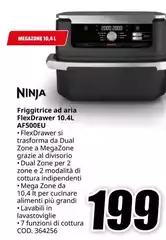 Mega - Friggitrice Ad Aria FlexDrawer 10.4L A500EU