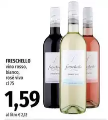 Freschello - Vino Rosso, Bianco, Rosè Vivo