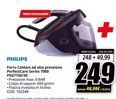 Philips - Ferro Caldaia Ad Alta Pressione Perfectcare Series 7000 PSG7150/30/