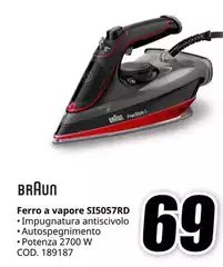 Braun - Ferro A Vapore SI5057RD