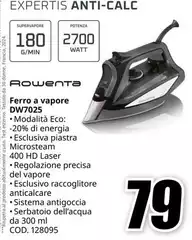 Rowenta - Ferro A Vapore DW7025